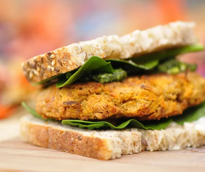 Hamburguesas de garbanzos