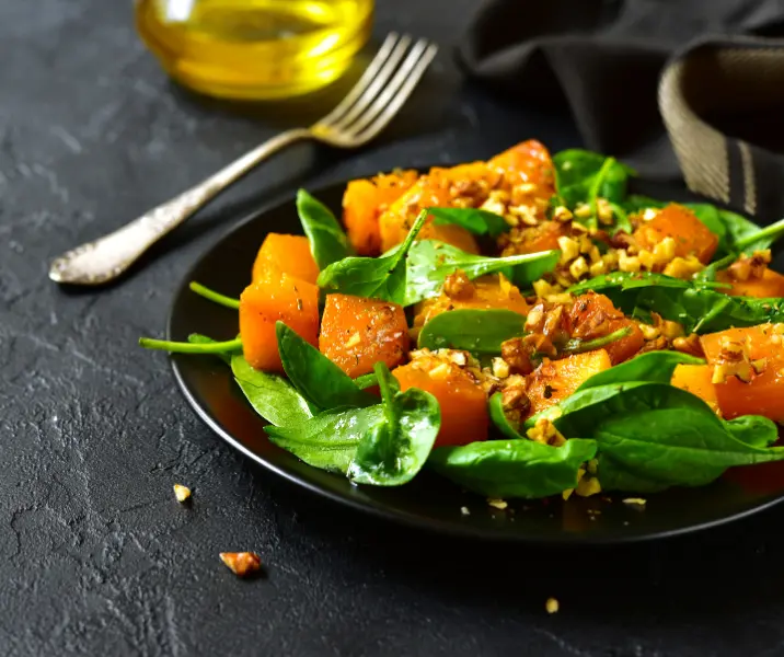Salpicón con zapallo asado