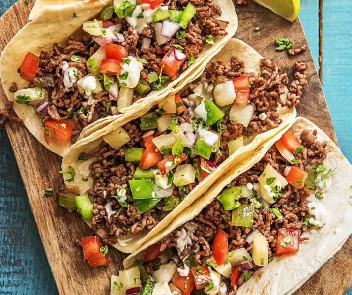 Tacos de carne