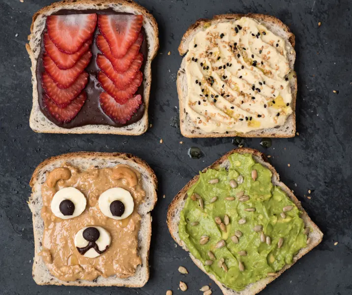 Tostadas entretenidas