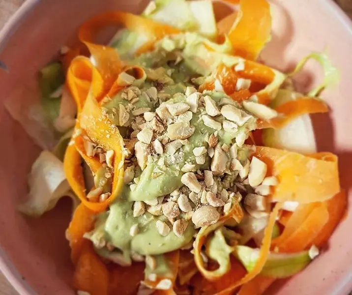 Fetuccinis de vegetales