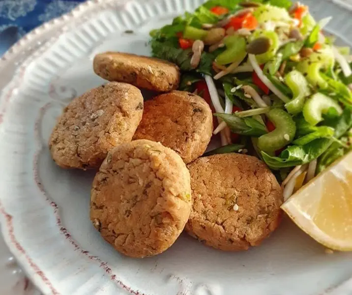 Falafel de garbanzos a mi manera