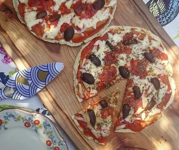 Pizza integral fácil