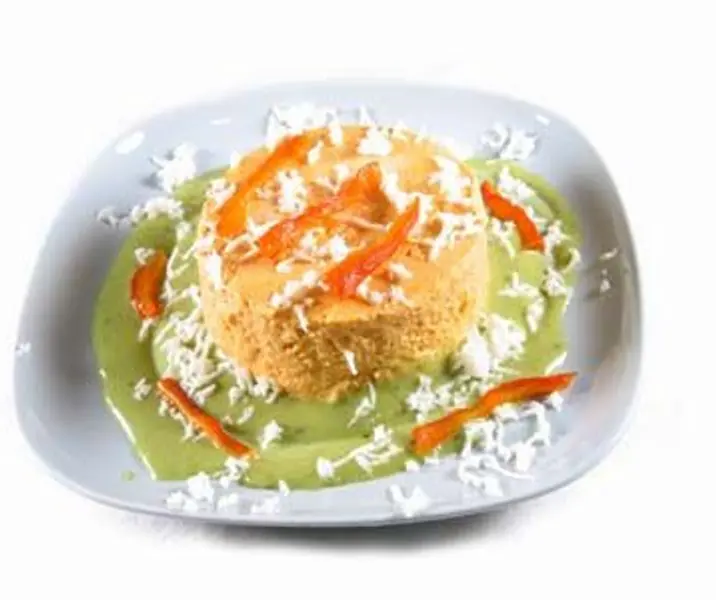 Flan de atún con arroz