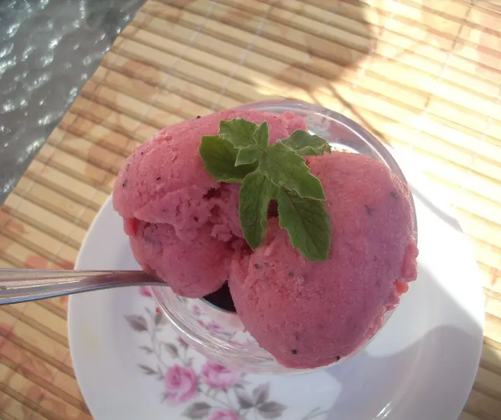 Sorbete de berries