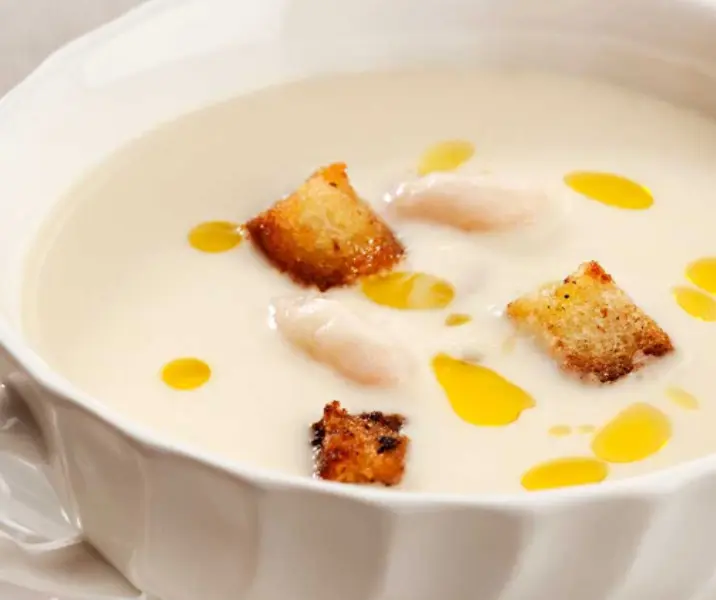 Crema de porotos blancos thermomix