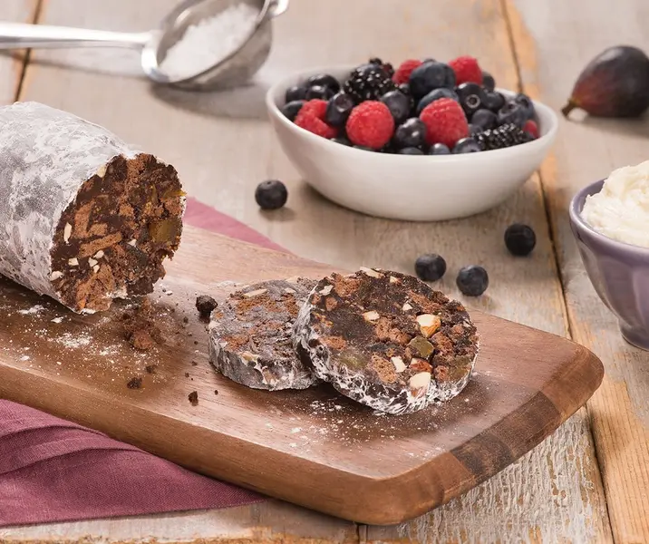 Pastelitos de cranberrys, pasas, almendras y chocolate thermomix