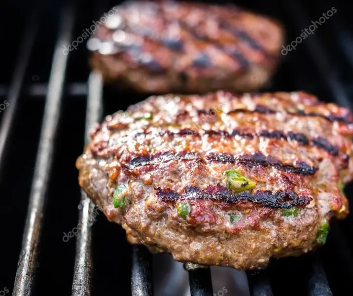 Hamburguesas caseras con puré de acelga