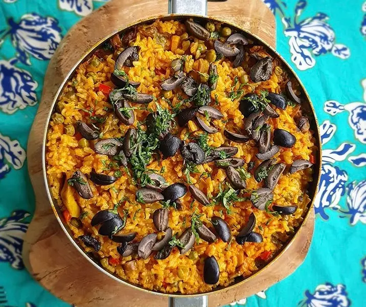 Arroz a la valenciana vegetariano