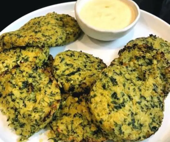 Croquetas de coliflor y acelga thermomix