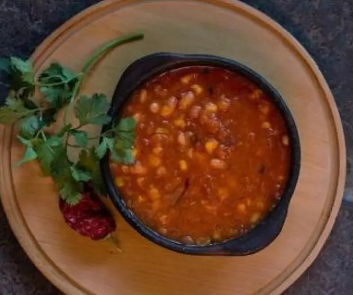 Porotos rojos y blancos mexicanos thermomix