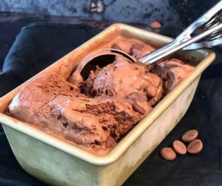 Helado de chocolate y coco thermomix