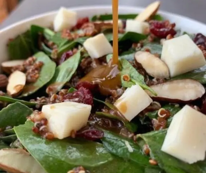 Ensalada de quínoa con espinaca thermomix