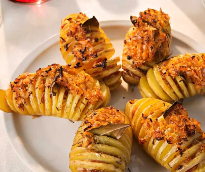 Papas nuevas hasselback thermomix