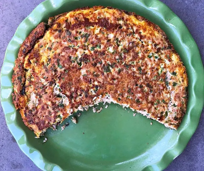 Quiche de atún fácil