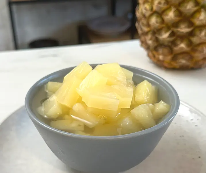 Piña al jugo