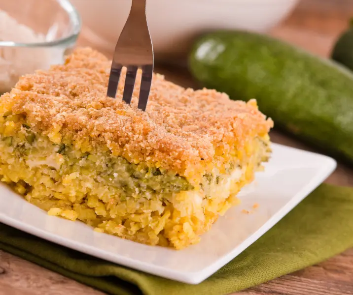 Budín de arroz con atún fácil