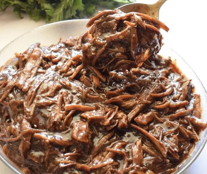 Mechada mongoliana con arroz