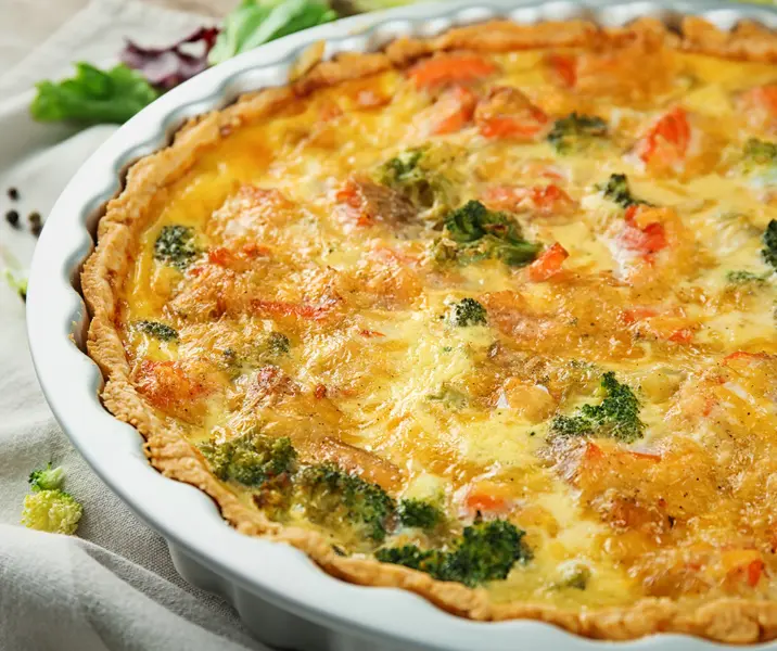 Pastel gratinado de verduras