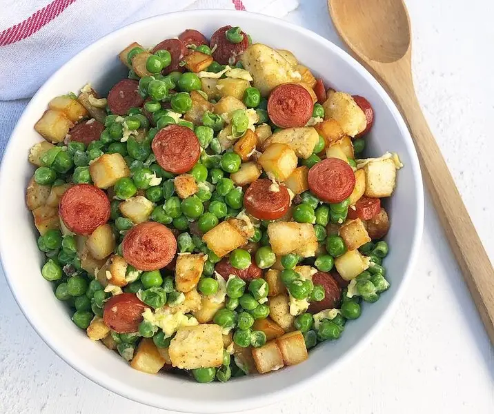 Fricasé de salchichas