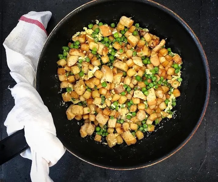 Fricasé vegetariano fácil