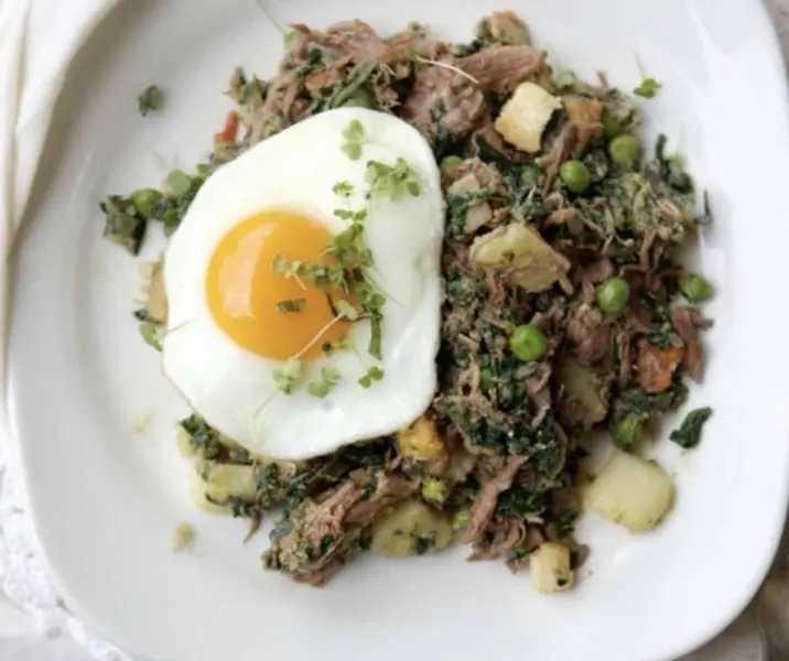 Fricasé de carne mechada