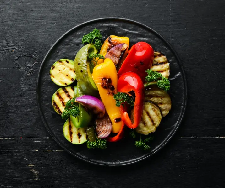 Verduras a la parrilla light