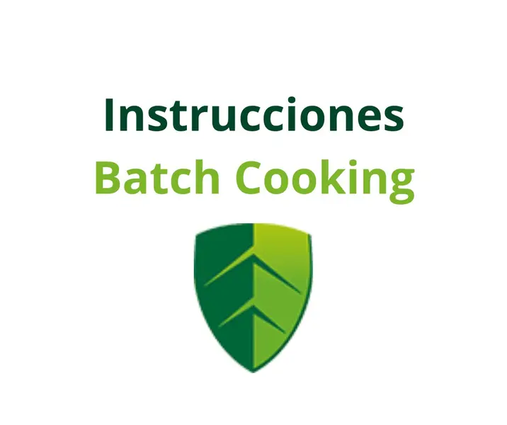 Instrucciones batch cooking