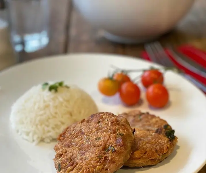 Croquetas de atún con arroz