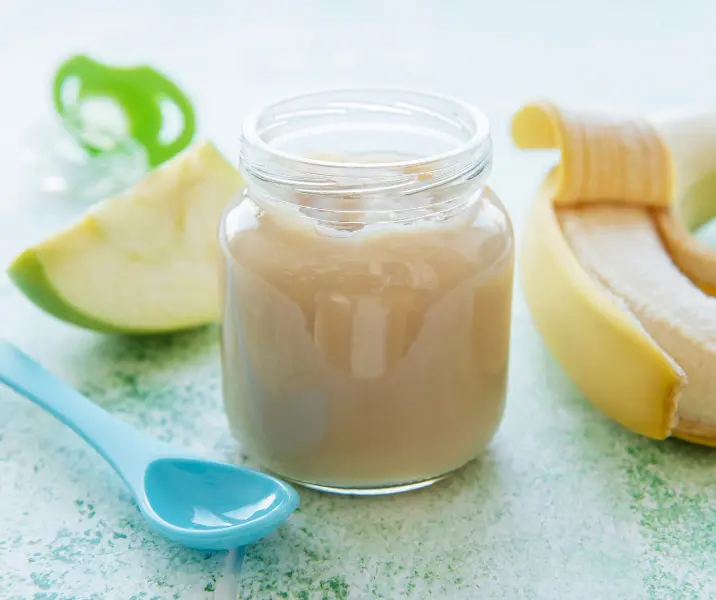 Postre papilla manzana canela