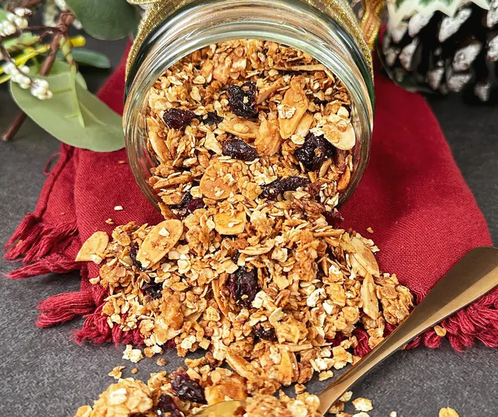 Granola navideña