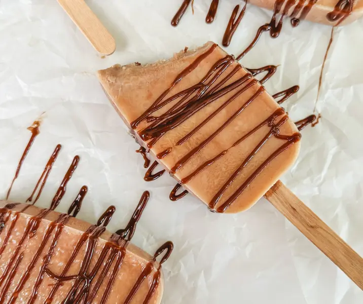 Paletas heladas de chocolate