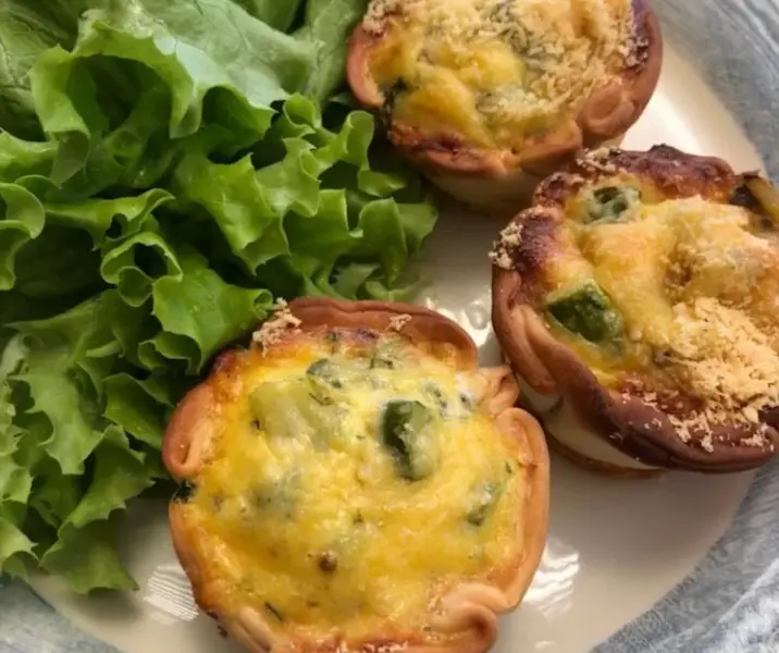 Quiche en masa de empanadas