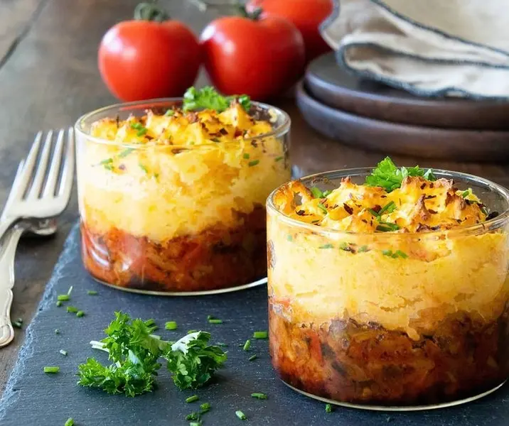 Pastel de papa a la italiana