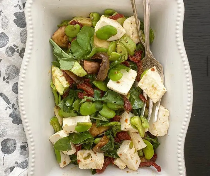 Ensalada de habas
