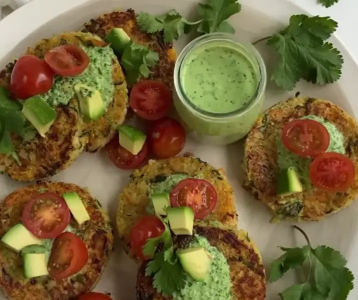 Croquetas de quínoa con salsa verde