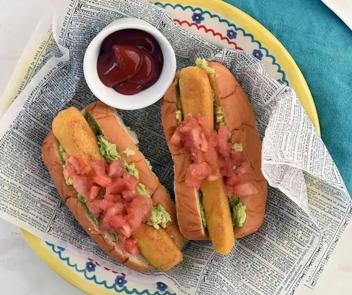 Completos vegetarianos