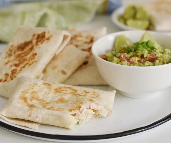 Panqueques de palmito y jamón