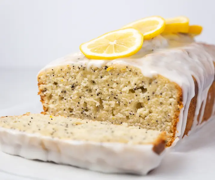 Queque de limón y semillas amapolas