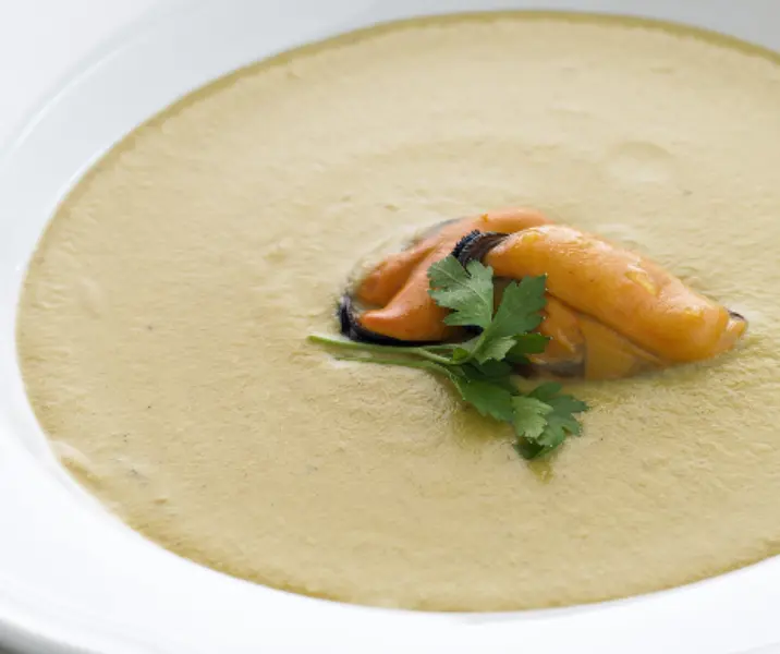 Crema de choritos thermomix