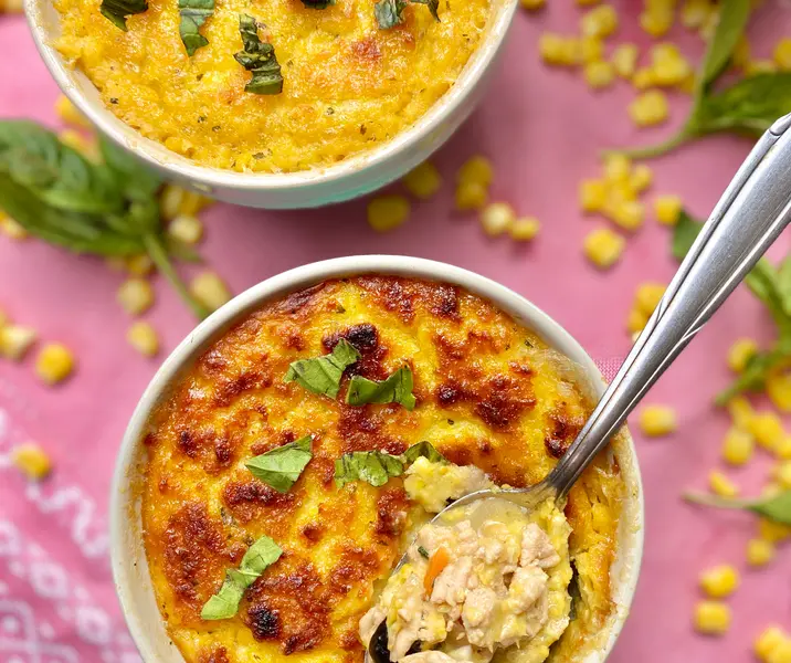 Pastel de choclo con pavo