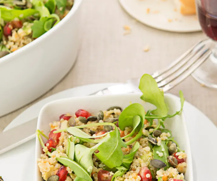 Ensalada de quínoa thermomix