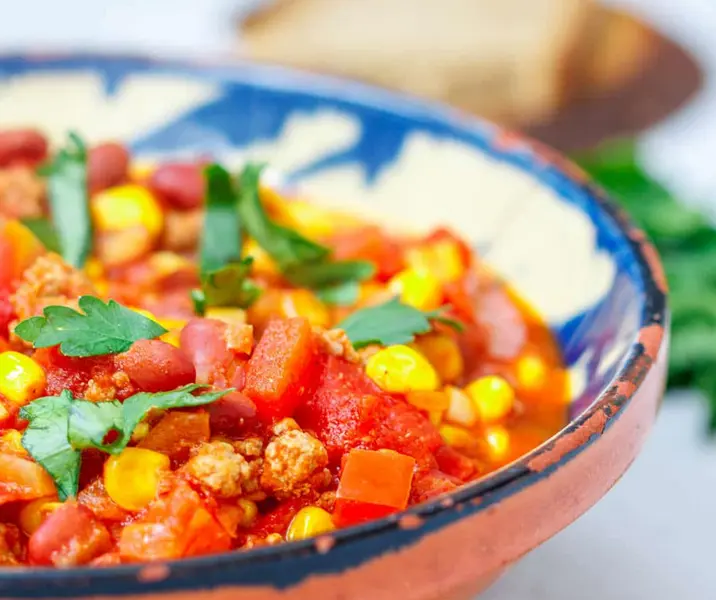 Tomaticán con arroz fácil