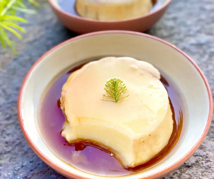 Sémola con leche en olla inteligente