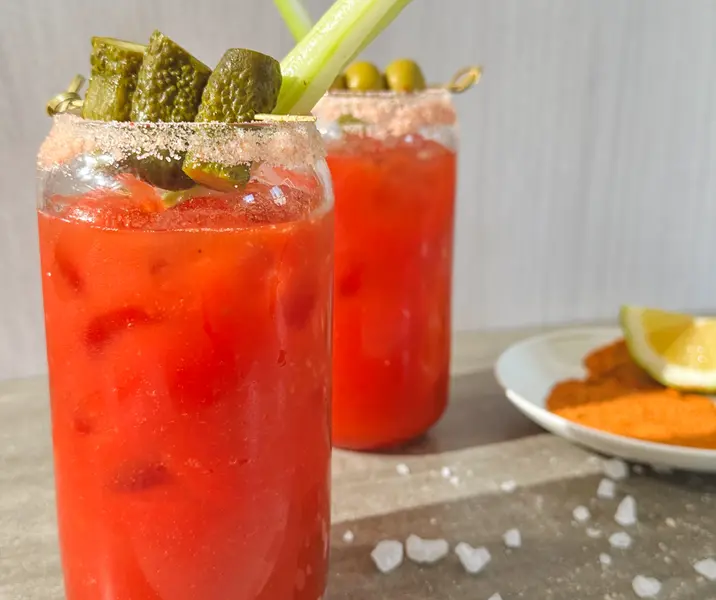 Bloody mary sin alcohol