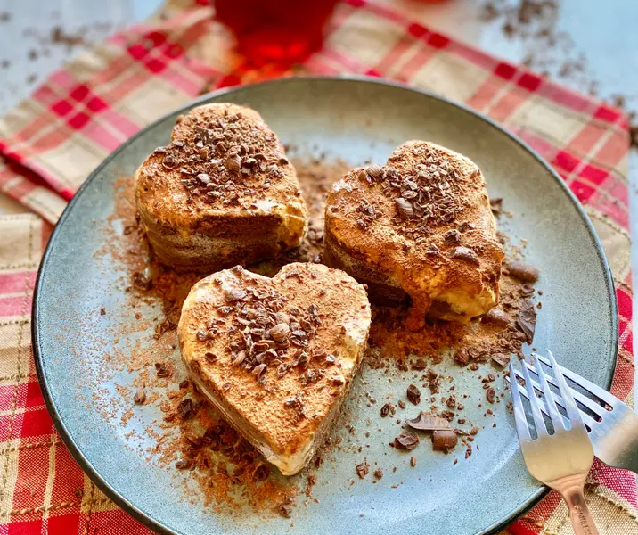 Chocotorta de corazón