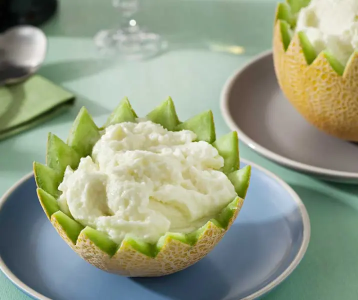 Sorbete de melón thermomix