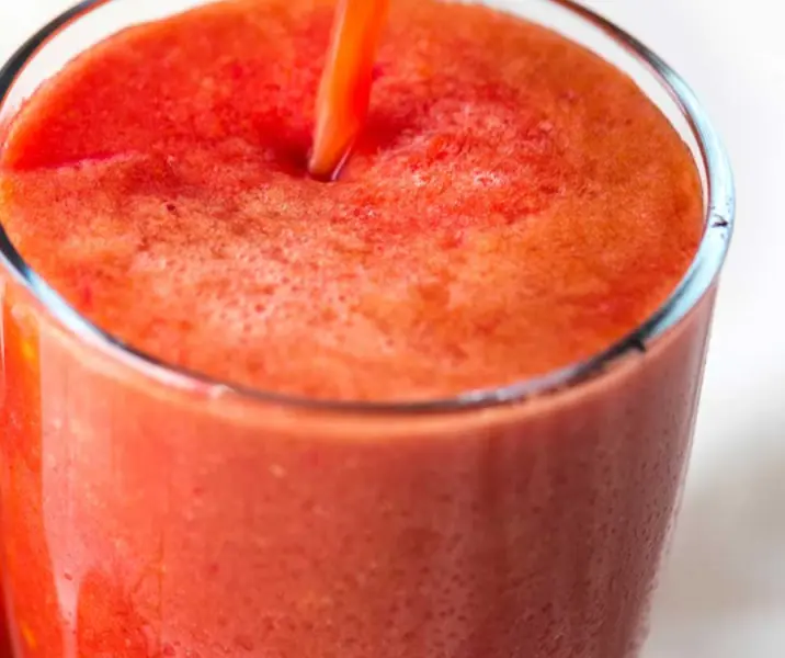 Granizado de frutillas thermomix