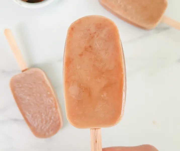 Paletas heladas de chocolate vegano