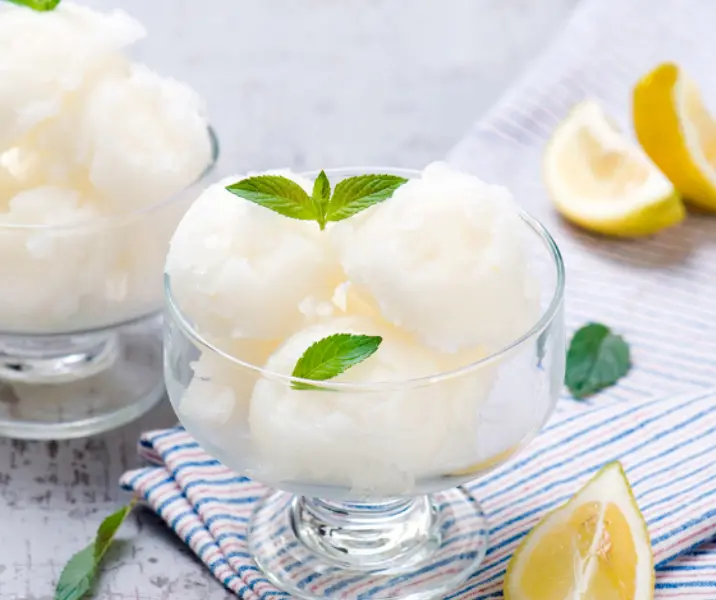 Helado cremoso de limón thermomix